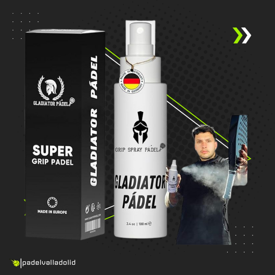 Spray ANIDESLIZANTE Padel y MAGNESIO ANTISUDOR